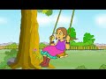 Swinging High - English Nursery Rhymes - English Cartoon Nursery Rhymes