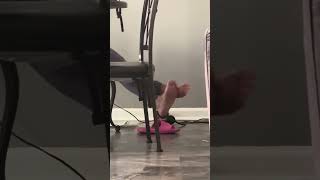 Candid Ebony Feet Rubbing Preview