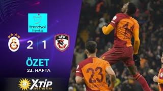 Merkur-Sports | Galatasaray (2-1) Gaziantep FK - Highlights/Özet | Trendyol Süpe