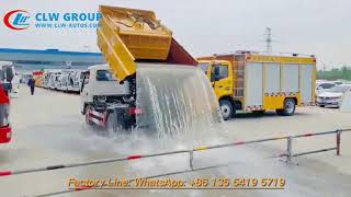 Loading And Unloading Test For Leak Free Sealed Compressed Garbage Truck