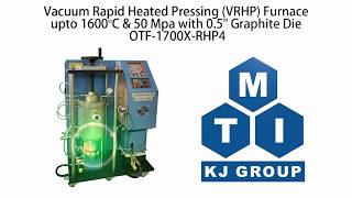 Vacuum Rapid Heated Pressing (VRHP) Furnace - OTF-1700X-RHP4
