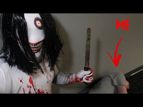 JEFF THE KILLER CAME AFTER ME WITH A KNIFE!! *I COULD HAVE DIED* JEFF THE KILLER CAME AFTER ME WITH A KNIFE!! *I COULD HAVE DIED*