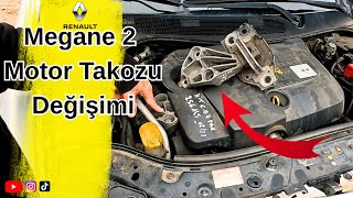 Megane 2 Motor Takozu Değişimi