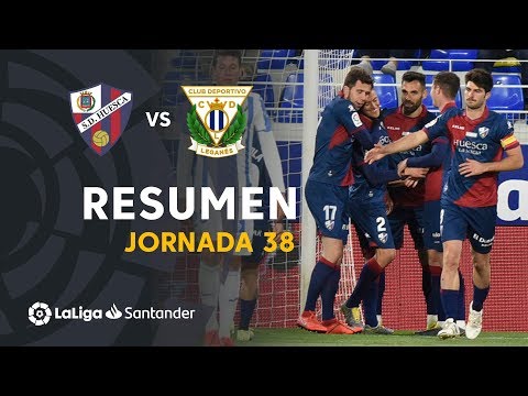 Resumen de SD Huesca vs CD Leganés (2-1)