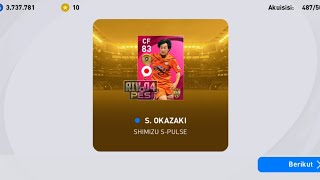 Iconic Moment Animation S. Okazaki In Pes 2021 Mobile