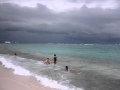 Sexo en vivo en San Andrés-Caribe-Tormenta sobre el mar