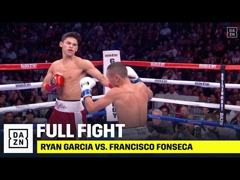 FULL FIGHT | Ryan Garcia VICIOUSLY KOs Francisco Fonseca