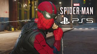 Spider-Man Ps5 | Officer Davis & Spider-Man - All Costumes (4K)