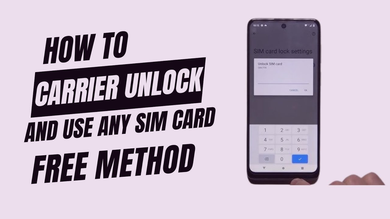 Carrier unlock by CODE – Network Unlock PIN -Password Carrier unlock by CODE – Network Unlock PIN -Password