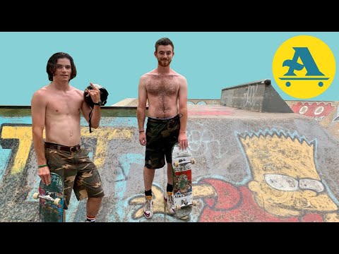 GIT BUCK AT WILLIMANTIC SKATE PARK WITH EVAN AND ROGAN - All I NEED SKATEBOARDING