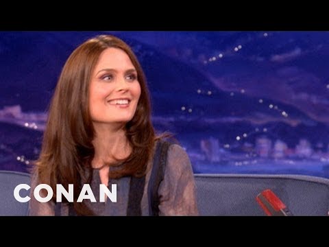 Emily Deschanel Loved To Torture Zooey Deschanel - CONAN on TBS