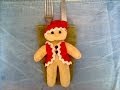 Muñecos soft..galleta jengibre navideña - Christmas gingerbread cookie -subs..proyecto 201