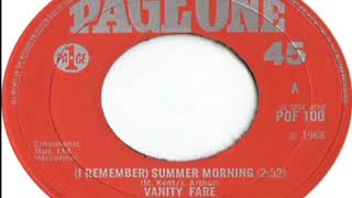 Watch Vanity Fare i Remember Summer Morning video