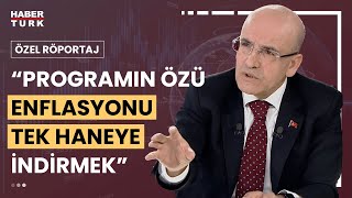 Hazine ve Maliye Bakanı Mehmet Şimşek'ten enflasyon açıklaması