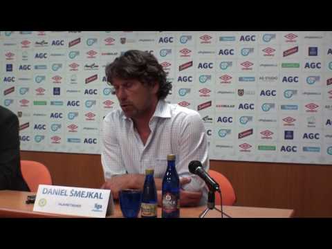 Tiskov konference domcho trenra po utkn s Boleslav (19.8.2016)