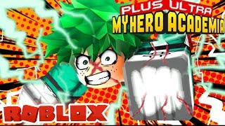 GETTING ONE FOR ALL QUIRK IN MY HERO ACADEMIA PLUS ULTRA! (Roblox)