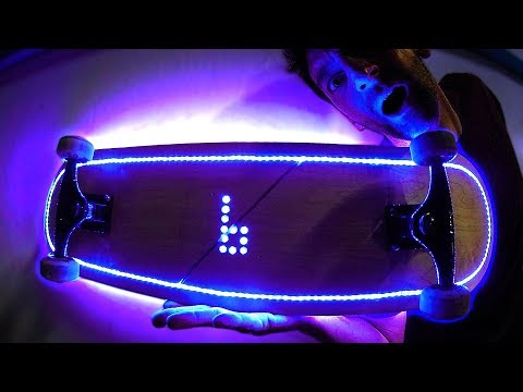 THE WORLDS BRIGHTEST LED SKATEBOARD | YMIWSI EP. 188