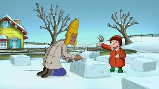 George In The Snow Curious George 40 Minute Compilation Kids Movies Videos For Kids
