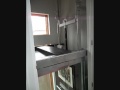 Glass Home Elevator with Sliding Glass Doors
