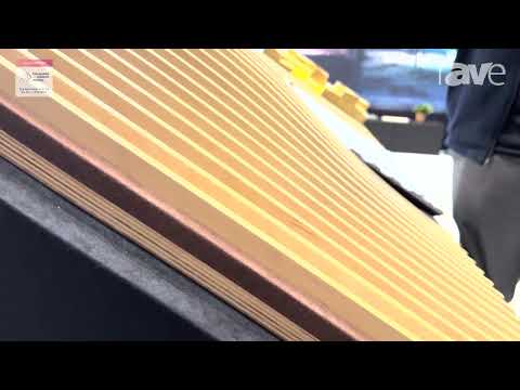 ISE 2024: artnovion Talks About Avalon Flow Hybrid Acoustic Diffuser Panel in Wood Finish