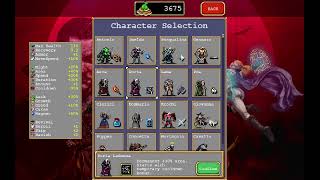 Vampire Survivors Lizard And Bottomless Knight Mod