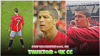 Ronaldo Vs Liverpool 2008 Comp - Best 4K Clips Cc High Quality For Editing