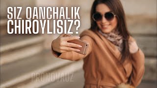 Siz Chiroylimisiz? // Psixologik Test // O'zingizni Sinab Ko'ring!