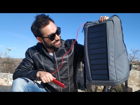 Esta MOCHILA es INCREIBLE - Mochila con CARGA SOLAR SUNNYBAG