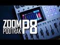 ZOOM PodTrak P8 for Podcasting and Live Streaming: Recorder, Mixer, Audio Interface