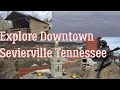 Downtown Sevierville Tennessee History Walk And Harrisburg Covered Bridge 2019