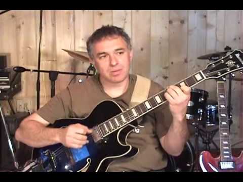 Blues in G, G Blues, Joe Pass Blues, Solo jazz Guitar, Jake Reichbart, lesson available