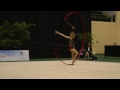 Andria Gao - Ribbon - All Around Final - 2013 U.S. Rhythmic Championship