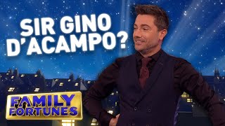 First Look Our Host Becomes Sir Gino Dacampo Family Fortunes 2021