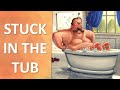 Help! I am STUCK in the HOTEL TUB!