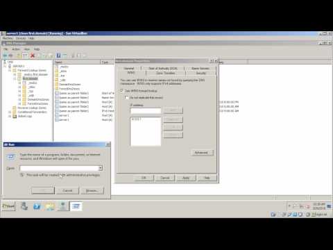 Windows Server 2008: enable wins lookups in dns