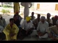 Bhagwant Mann sitting at SATH of a village near talwandi sabo.