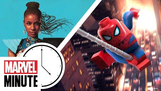 This week on Marvel Minute: Shuri comes to Marvel Comics! LEGO Marvel’s Spider-Man!