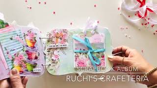 Scrapbook Album | Flip Through | Ruchi’s Crafeteria | Dress My Craft