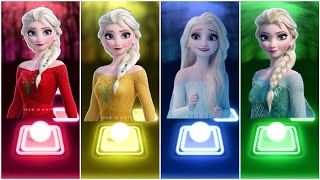 Elsa Frozen - Do You Want To Build A Snowman? Let It Go Tiles Hop Edm Rush