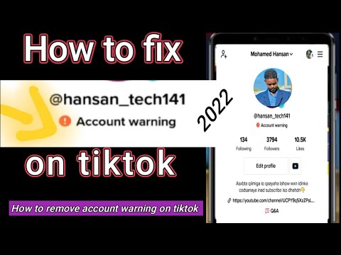 How to fix tiktok account, warning, (2022) how to How to fix tiktok account, warning, (2022) how to