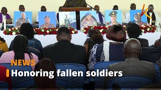 Messe De Requiem Pour Les Soldats Tombés Au Combat À La Base Aérienne Moi Deastleigh