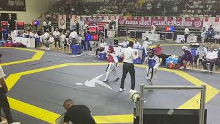 Dilara Fındık Karaman Ayşe Orhan Mersin 2022 Gençler Türkiye Taekwondo Şampiyonası 42 Kg