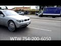 AceWhips.NET- WTW Broward- Silver BMW 745I on 28" DUB Billionaire Floaters