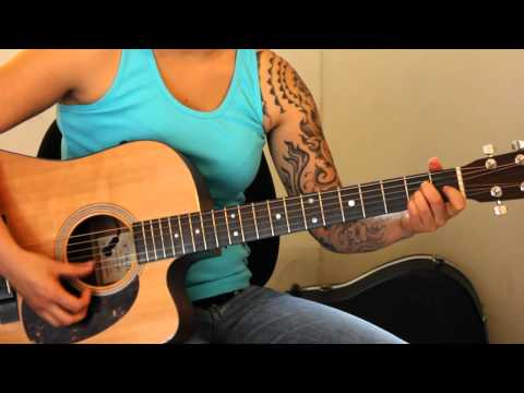 How to play All Over Me (rhythm guitar) by Lindsey Harper on...