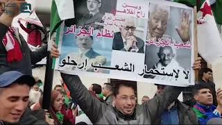 احتجاجات الجزائر.. مظاهرات حاشدة في الجمعة الخامسة للحراك
