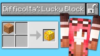 Minecraft ITA - La MODALITA' LUCKY BLOCK!