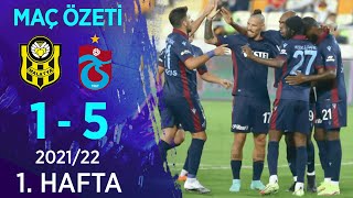 Öznur Kablo Yeni Malatyaspor 1-5 Trabzonspor MAÇ ÖZETİ | 1. Hafta - 2021/22