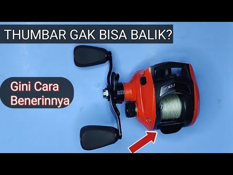 Cara memperbaiki Thumb Bar Reel BC | Review Singkat Rapala Rage | #5