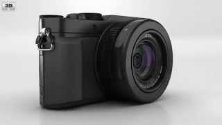 Panasonic Lumix Dmc-Lx100 Black 3D Model By 3Dmodels