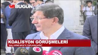 DAVUTOĞLU'NDAN MUHALEFETE HELALLEŞME ÇAĞRISI